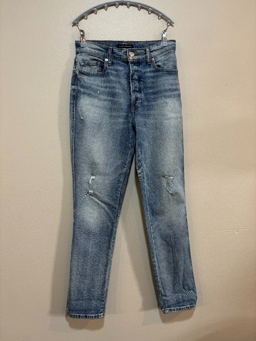 Lucky Brand High Rise Mom Jean “Drew” Medium Wash